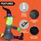4FT Halloween Inflatable Witch with Build-in LED Lights(green)